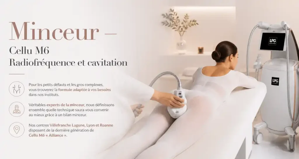 Minceur – Cellu M6 Radiofréquence et cavitation