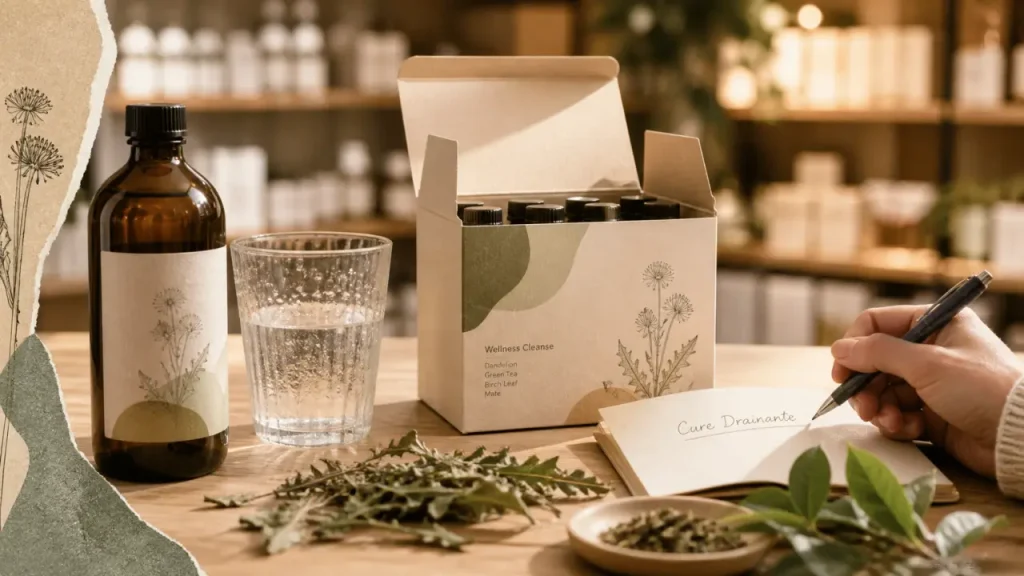 Boisson drainante en pharmacie : choisir le bon format et vérifier les précautions