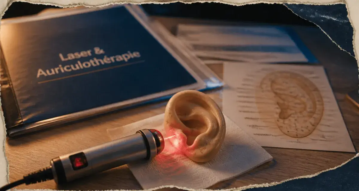 Maigrir au laser : appareil à lumière rouge et auriculothérapie