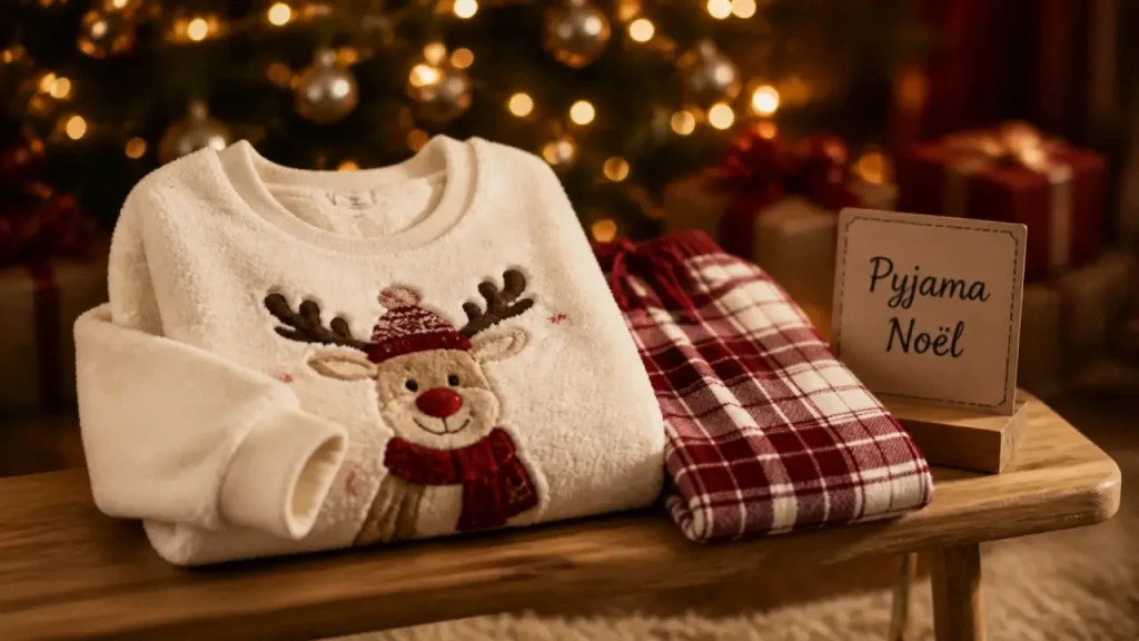Pyjama de Noël femme : chaleur, motifs festifs et coupe confortable pour l’hiver