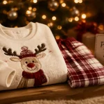 Pyjama de noel femme : ensemble doux avec motifs festifs