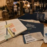 Salons bien être : table de préparation et entrée de salon, aperçu des événements à venir