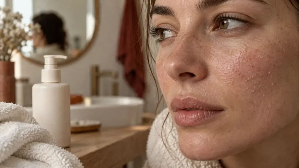 Rougeur et peau sèche du visage : simple irritation ou eczéma ?