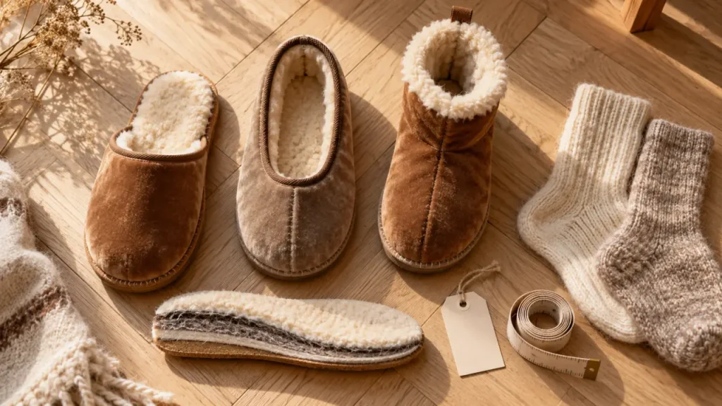 Chaussons fourrés femme : des pieds au chaud sans se sentir à l’étroit