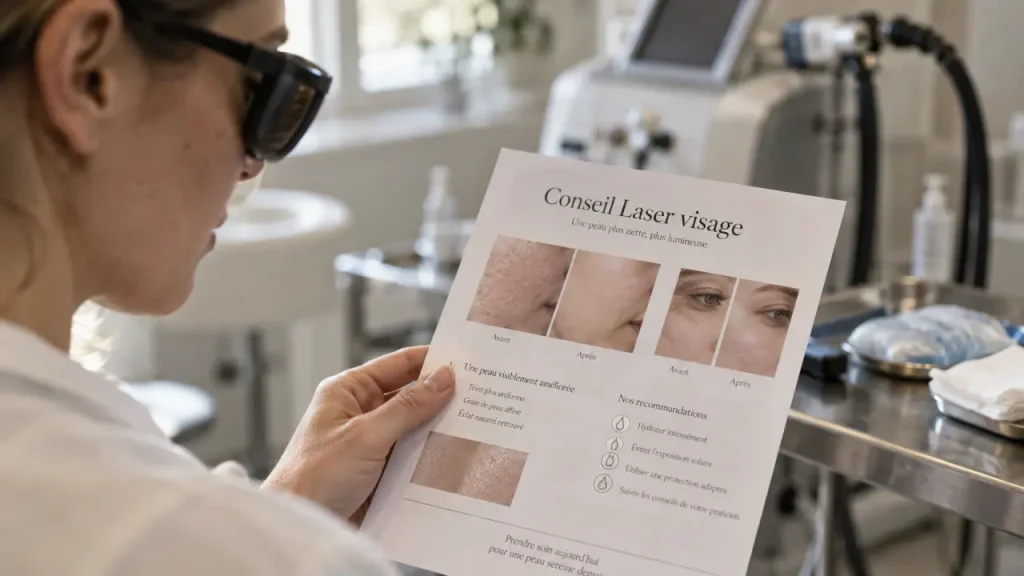 Laser visage : taches, cicatrices ou rides, la profondeur du traitement change tout