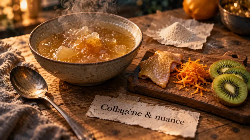 Manger du collagène : ce que votre corps utilise vraiment, au-delà des promesses