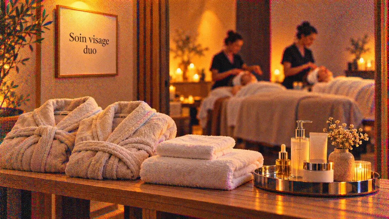 Soin du visage en duo paris en cabine privative