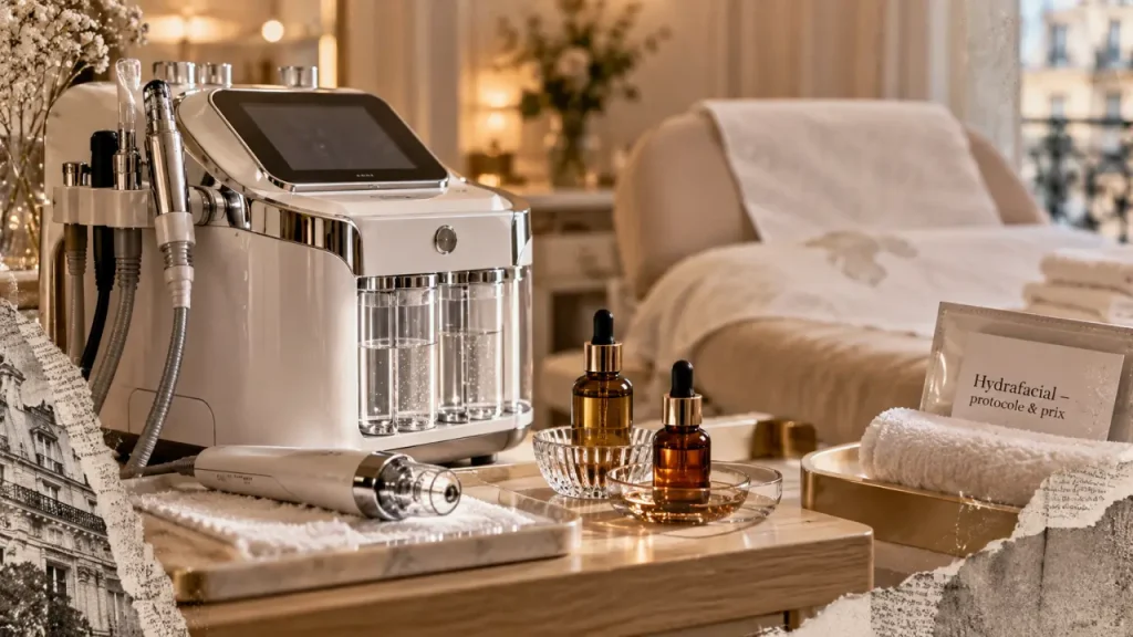 Soin visage Hydrafacial à Paris : de 80 € à 480 €, attention aux protocoles comparés